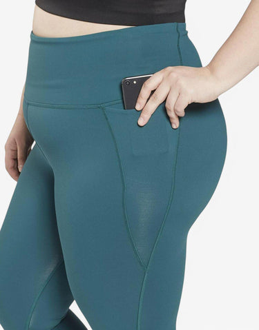 REEBOK Lux High-Waisted Leggings Pine Green | MegaMall.bg