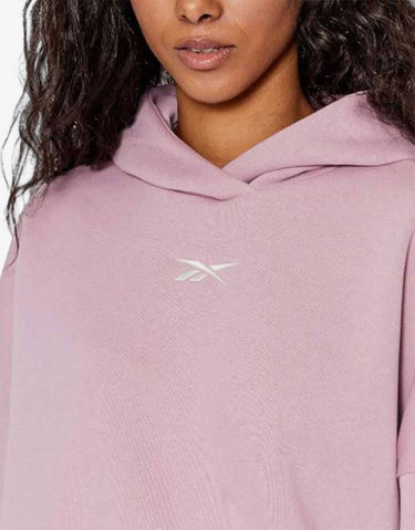 REEBOK Studio Recycled Oversize Hoodie Purple | MegaMall.bg