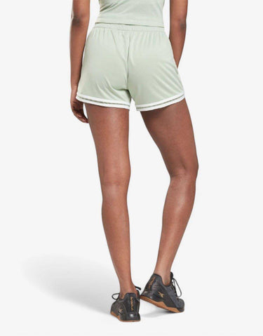 REEBOK Workout Ready High-Rise Shorts Light Green | MegaMall.bg