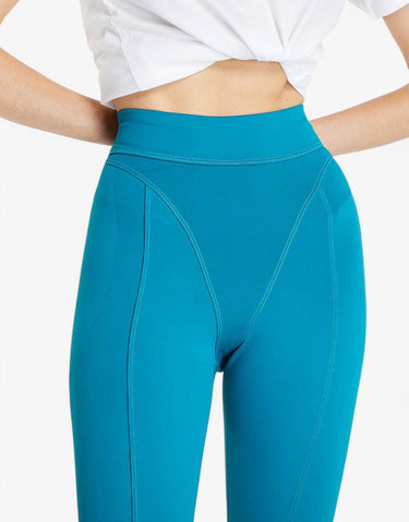 REEBOK x Cardi B High-Rise Leggings Turquoise | MegaMall.bg
