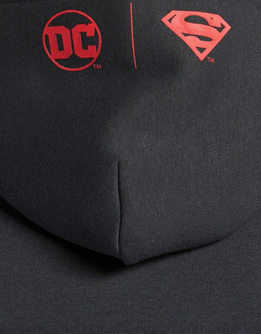 REEBOK x DC Superman Hoodie Dark Grey | MegaMall.bg