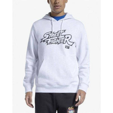 REEBOK x Street Fighter Graphic Hoodie Heather White | MegaMall.bg