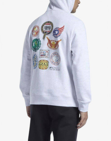 REEBOK x Street Fighter Graphic Hoodie Heather White | MegaMall.bg
