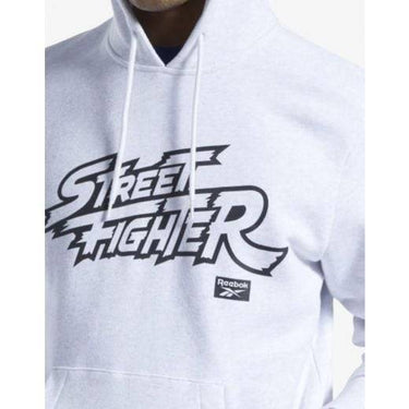 REEBOK x Street Fighter Graphic Hoodie Heather White | MegaMall.bg