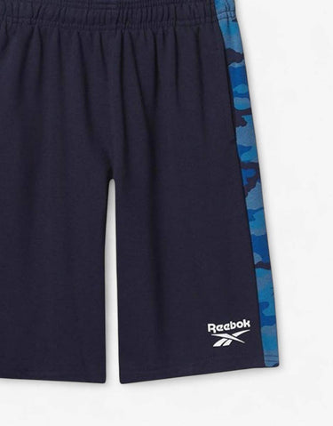 REEBOK Running Shorts Blue/Camo | MegaMall.bg