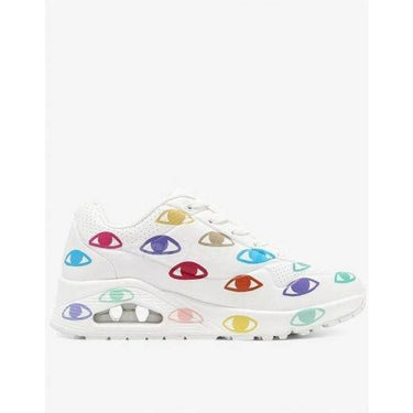 SKECHERS x Ricardo Cavolo Uno-Many Eyes Shoes White/Multi | MegaMall.bg