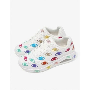 SKECHERS x Ricardo Cavolo Uno-Many Eyes Shoes White/Multi | MegaMall.bg