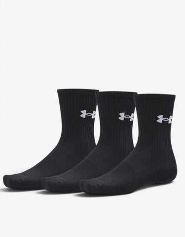 UNDER ARMOUR 3-Pack Performance Cotton Crew Back