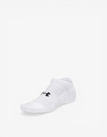 UNDER ARMOUR 3-Packs Performance Cotton No Show Socks Multi