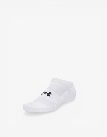 UNDER ARMOUR 3-Packs Performance Cotton Socks White