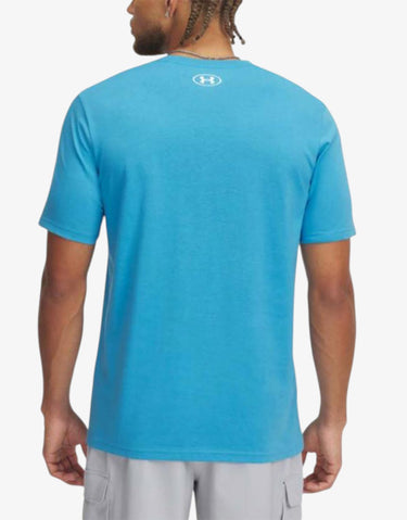 UNDER ARMOUR Abc Camo Boxed Logo Tee Blue