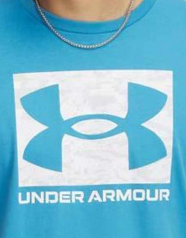 UNDER ARMOUR Abc Camo Boxed Logo Tee Blue