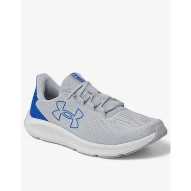 UNDER ARMOUR Charged Pursuit 3 Big Logo Running Shoes Grey/Blue | MegaMall.bg