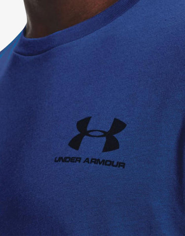 UNDER ARMOUR Left Chest Lockup Tee Blue