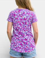 UNDER ARMOUR Live Fierce Instinct Prnt Tee Purple | MegaMall.bg
