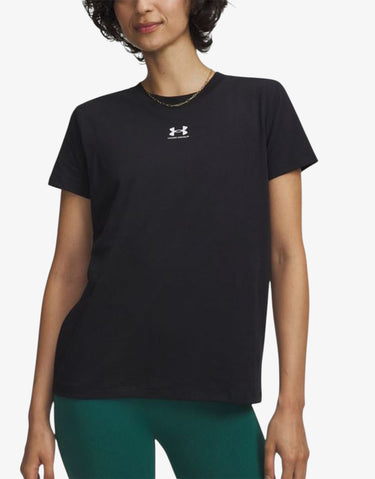 UNDER ARMOUR Rival Core SS Tee Black