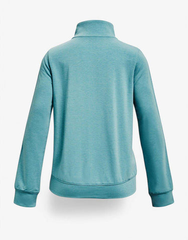 UNDER ARMOUR Rival Terry Taped FZ Hoodie Blue | MegaMall.bg
