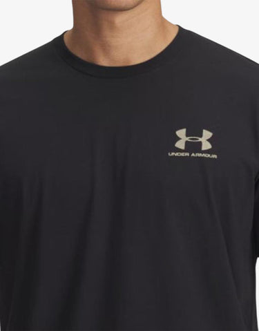 UNDER ARMOUR Sportstyle Left Chest Ss Tee Black
