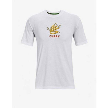 UNDER ARMOUR x Curry Sesame Street Big Bird Tee White | MegaMall.bg
