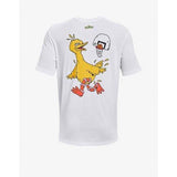 UNDER ARMOUR x Curry Sesame Street Big Bird Tee White | MegaMall.bg