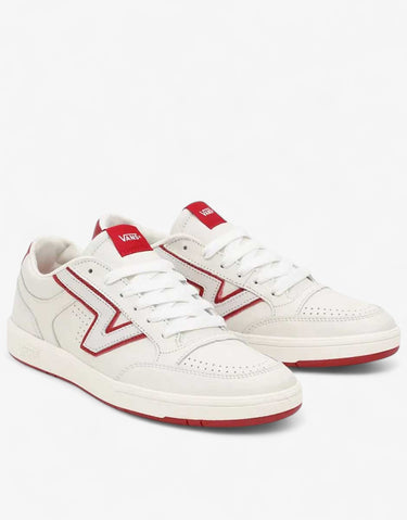 VANS Lowland Cc Low Shoes White/Red | MegaMall.bg
