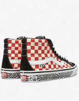 VANS Skate Sk8-Hi Reissue Shoes Black/Red | MegaMall.bg
