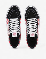 VANS Skate Sk8-Hi Reissue Shoes Black/Red | MegaMall.bg