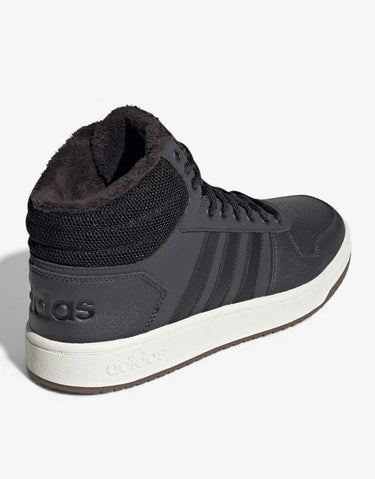 ADIDAS Hoops 2.0 Mid Winterized Shoes Black | MegaMall.bg