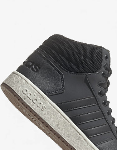 ADIDAS Hoops 2.0 Mid Winterized Shoes Black | MegaMall.bg