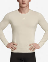 ADIDAS Tech-Fit Training Top Beige Бежов XS | MegaMall.bg