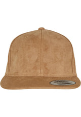 Suede Leather Snapback