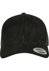 Suede Leather Trucker Cap