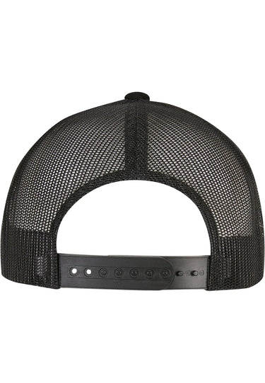 Suede Leather Trucker Cap