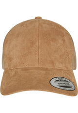 Suede Leather Trucker Cap