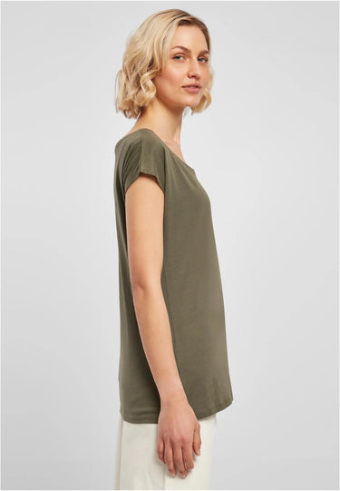 Ladies Wide Neck Tee