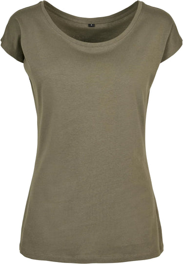 Ladies Wide Neck Tee