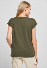 Ladies Extended Shoulder Tee