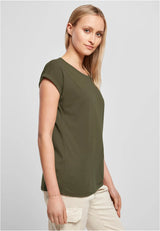 Ladies Extended Shoulder Tee