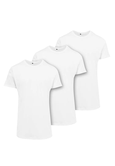 Shaped Long Tee 3-Pack