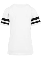 Ladies Mesh Stripe Tee