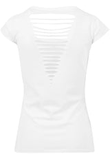Ladies Back Cut Tee
