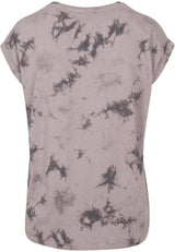 Ladies Batik Dye Extended Shoulder Tee