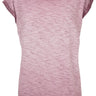 Ladies Spray Dye Extended Shoulder Tee