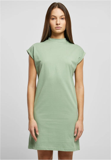 Ladies Turtle Extended Shoulder Dress