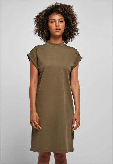 Ladies Turtle Extended Shoulder Dress