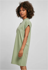 Ladies Turtle Extended Shoulder Dress