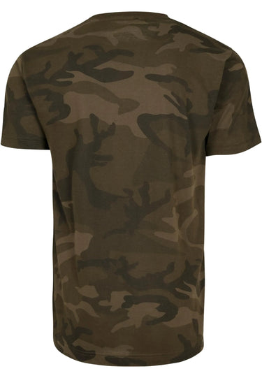 Camo Round Neck Tee