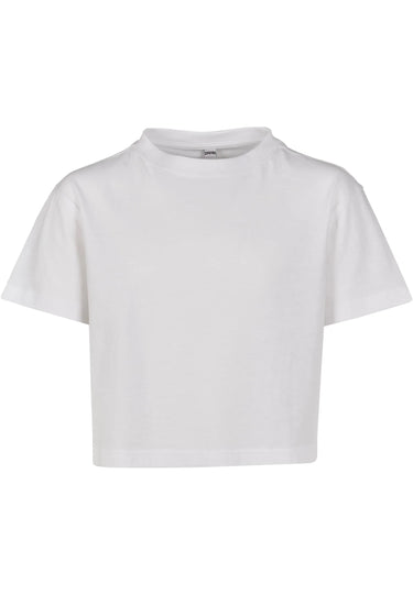 Girls Cropped Jersey Tee