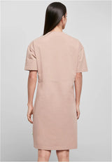 Ladies Organic Oversized Slit Tee Dress