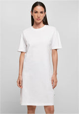 Ladies Organic Oversized Slit Tee Dress
